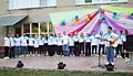 Вожатые на открытии смены "Дети, мир, красота!" в ДООпЦ "Елочка"