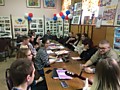 На занятии
